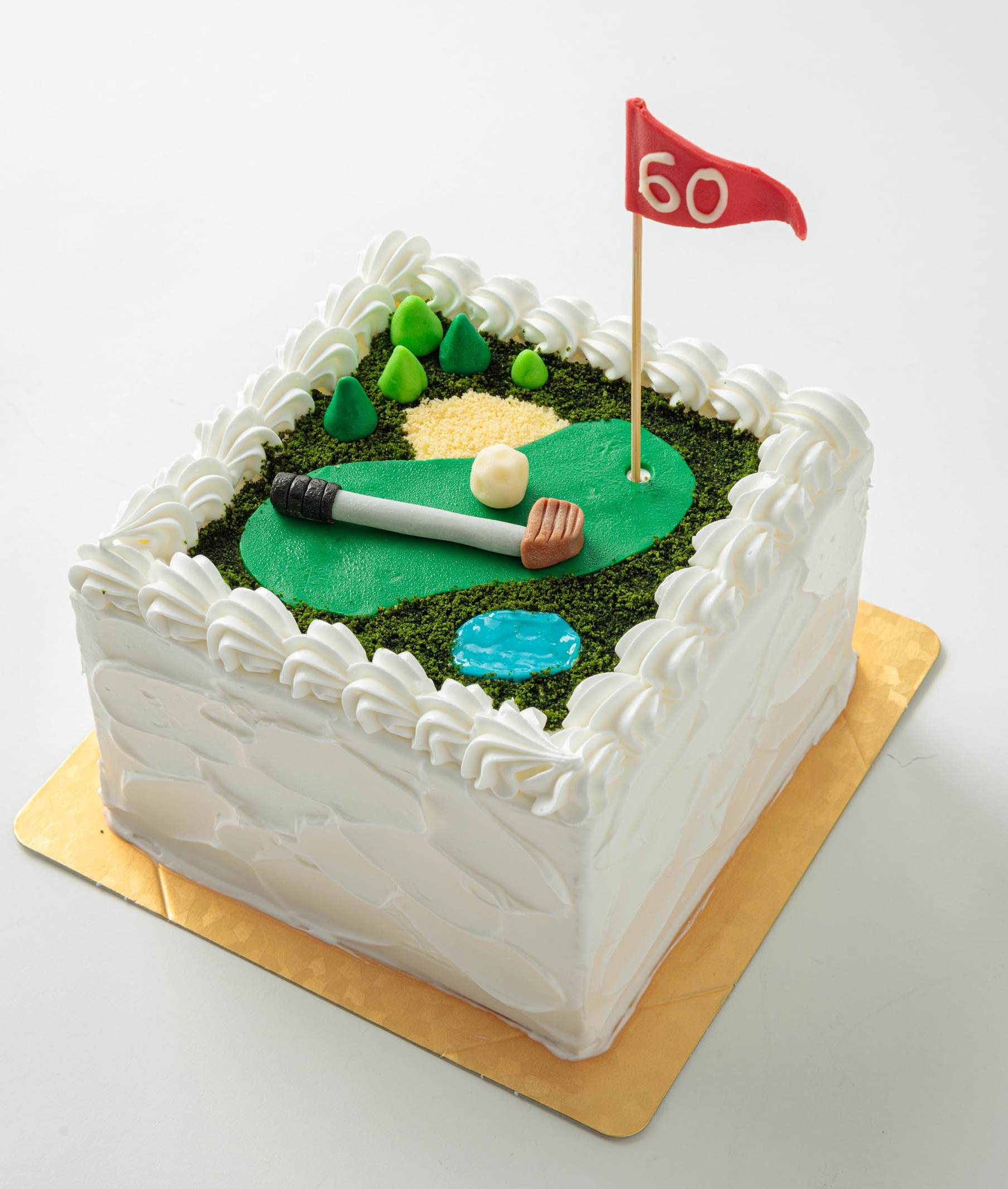 スクエア型 ゴルフケーキ